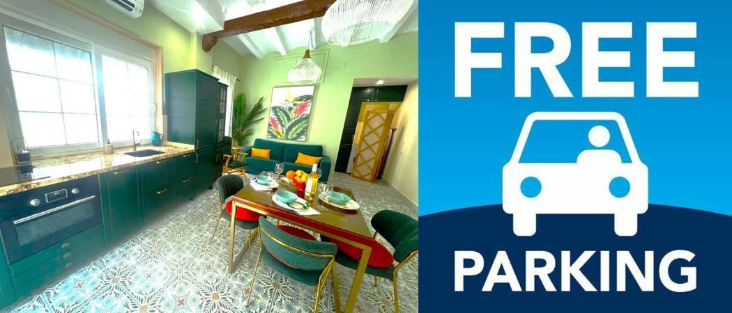 Esmeralda Apartment With Free Private Underground Parking Valencia Bagian luar foto